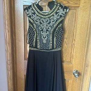 Special occasions black looking dress